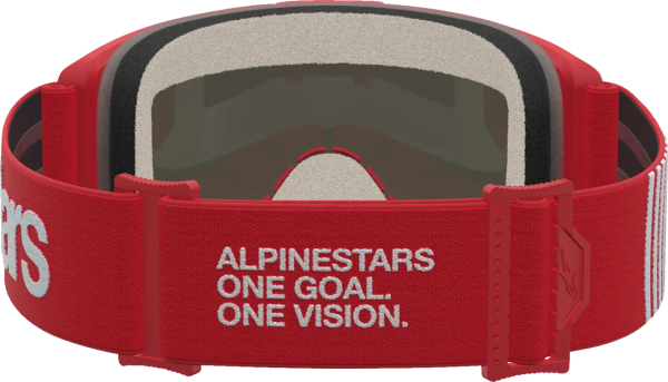 Vision 5 Hone Goggle White, Red, 2, nordicamoto.ro