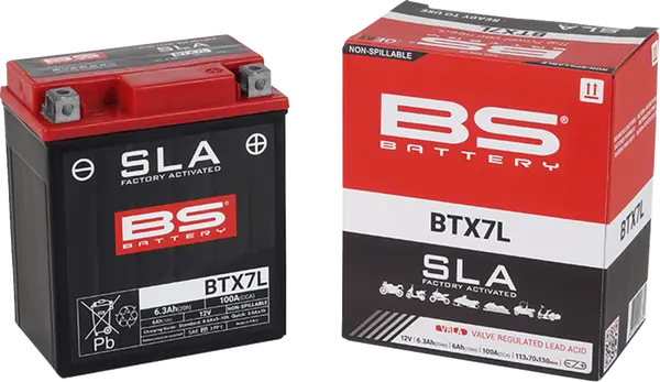 Sla Factory- Activated Agm Maintenance-free Battery Black-1