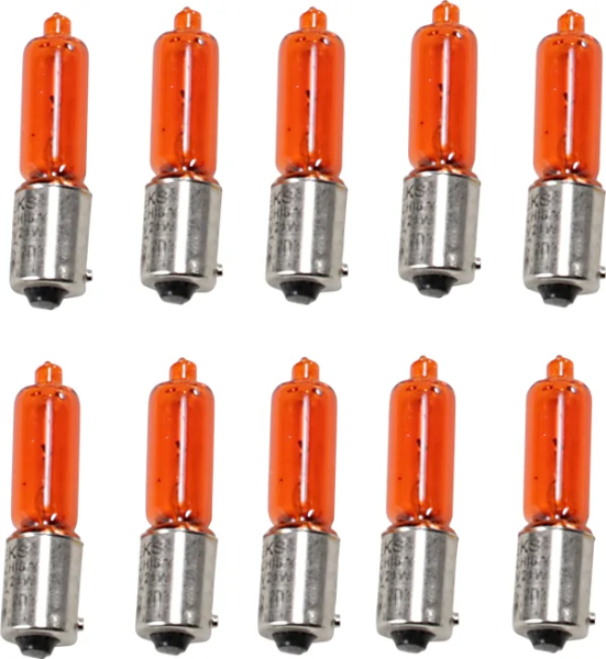 Universal Mini-stalk Turn Signals Replacement Bulb Amber, 1, nordicamoto.ro
