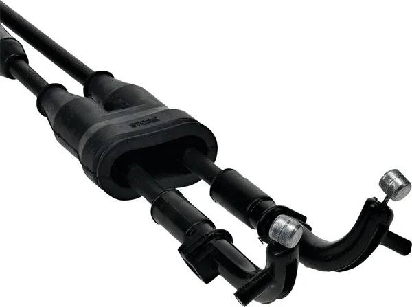 Black Vinyl Clutch Cable Black-0
