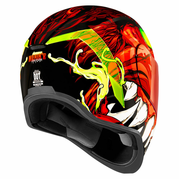 Casca Icon Airform™ Manik'R Black/Fluorescent Green/Red/White XS, 5, nordicamoto.ro