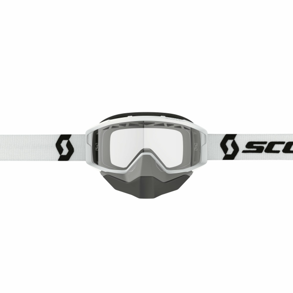 Scott Goggle Primal Snow Cross white / clear, 2, nordicamoto.ro