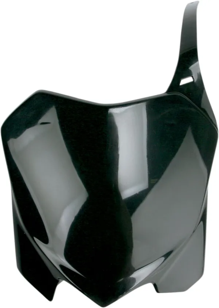 Replacement Front Number Plate Black