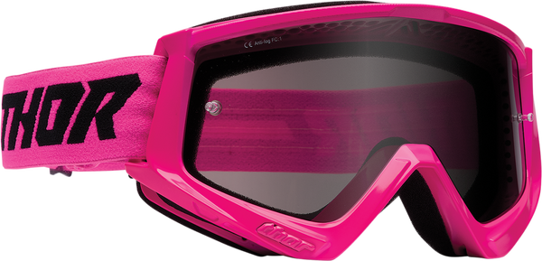 Combat Sand Racer Goggles Hi-vis, Pink, Black 