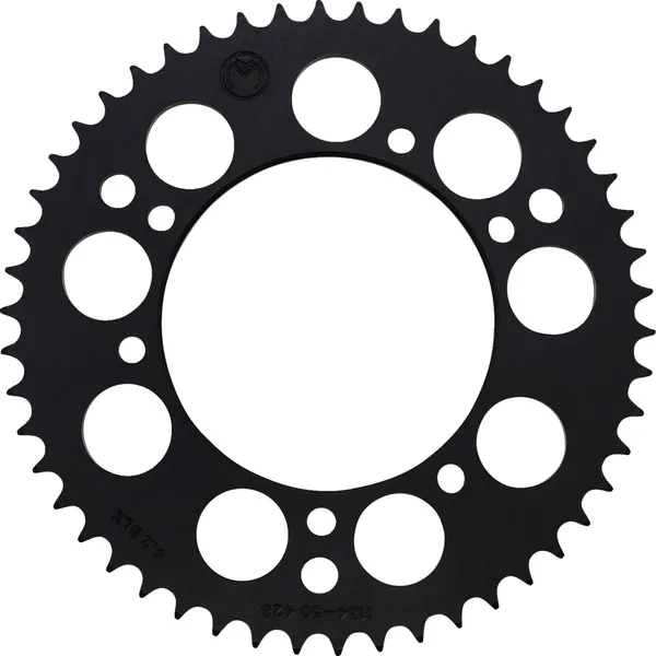 MOOSE RACING Rear Aluminum Sprocket Black -0
