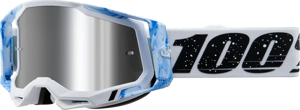 Ochelari 100% Racecraft 2 Blue/White ONE SIZE, 2, nordicamoto.ro