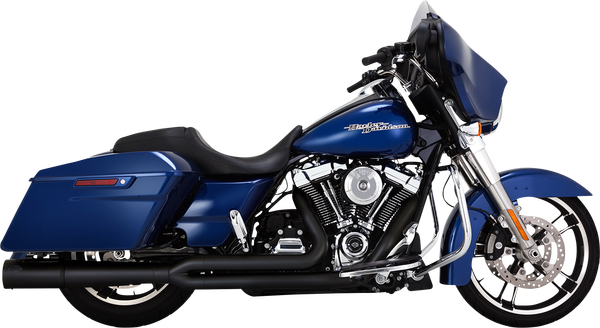 Pro Pipe 2-into-1 Exhaust System Black, 1, nordicamoto.ro
