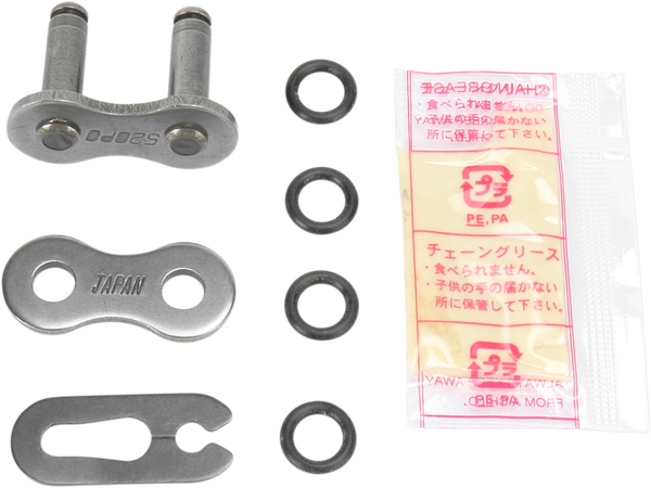 Po Series Clip Connecting Link Silver, 1, nordicamoto.ro