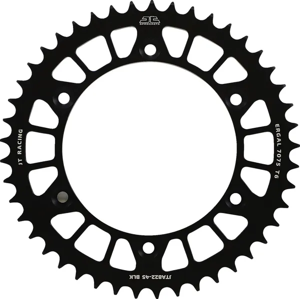 JT SPROCKETS Rear Sprocket Black 