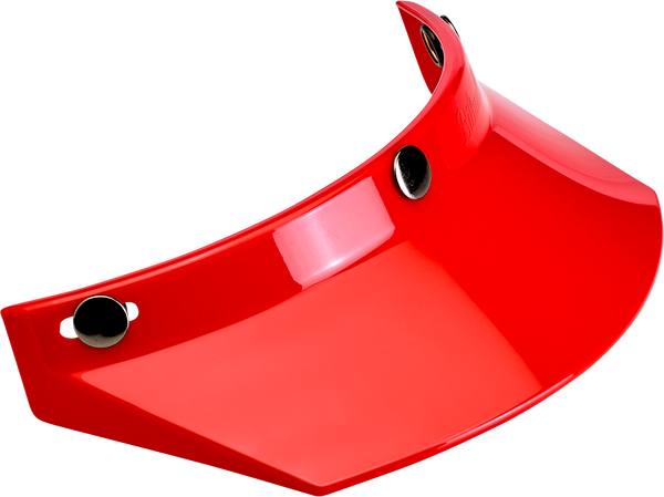 3-snap Moto Helmet Visor Red ONE SIZE, 3, nordicamoto.ro