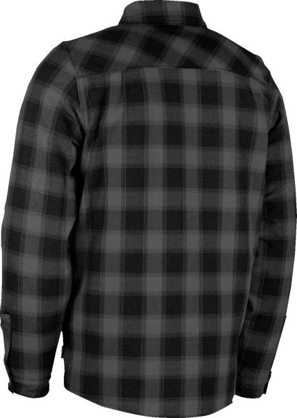 Fallblock Flannel Jacket Black, Gray  S, 5, nordicamoto.ro