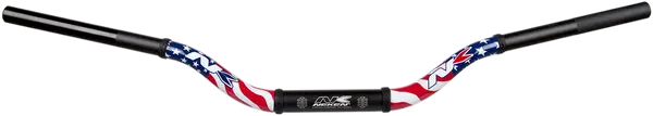 Variable Diameter Handlebar With Conical Design Blue, Red, White-0
