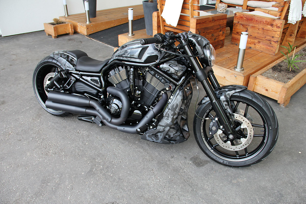 Front Fender Custom Black, 3, nordicamoto.ro