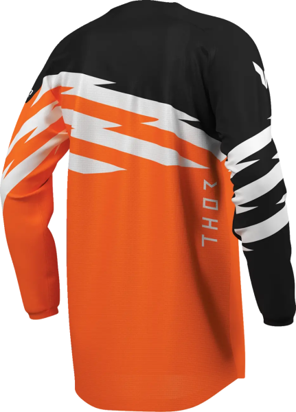 Tricou Shockie pentru tineri, model Launchmode, portocaliu-negru, 3, nordicamoto.ro