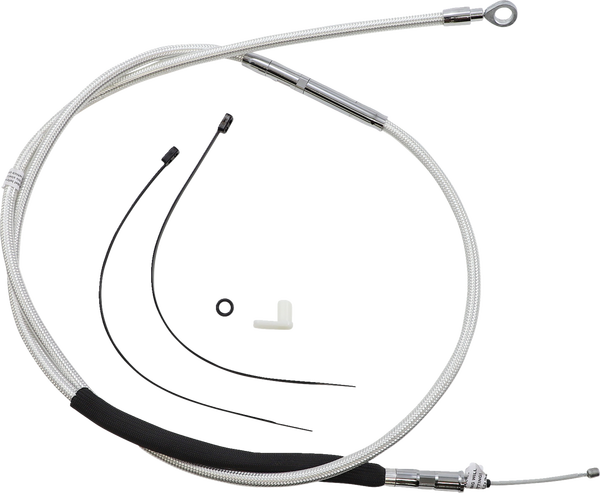 High-efficiency Braided Sterling Chromite Ii® Clutch Cable Silver, 2, nordicamoto.ro