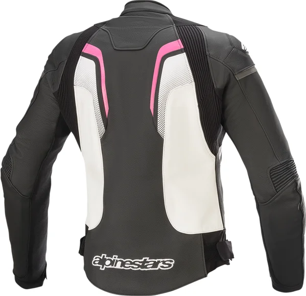 Women's Stella Gp Plus R V3 Leather Riding Jacket Black-0