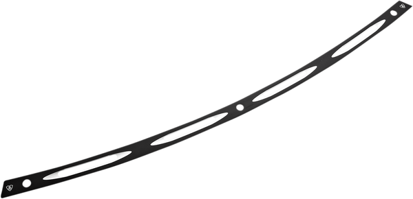 Billet Windshield Trim Black, 1, nordicamoto.ro
