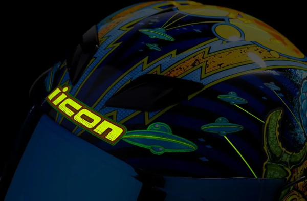 Casca Icon Airflite Bugoid Blitz Multicolor/Blue-11