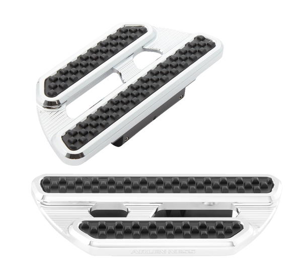 Method Passenger Floorboards Silver, 2, nordicamoto.ro