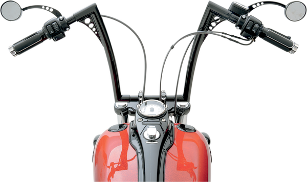 Black Pearl Braided Throttle/idle Cable Black, 3, nordicamoto.ro