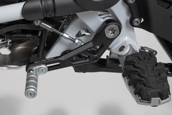 SW-MOTECH Gear Lever Black, Silver -1