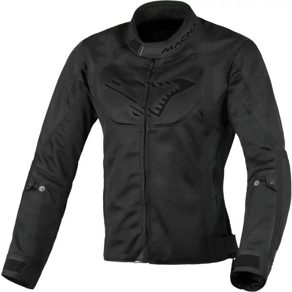 Geaca de vara textil dama MACNA GRISCA XS Negru/Rosu, 3, nordicamoto.ro