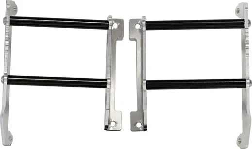 Radiator Braces Silver, 7, nordicamoto.ro