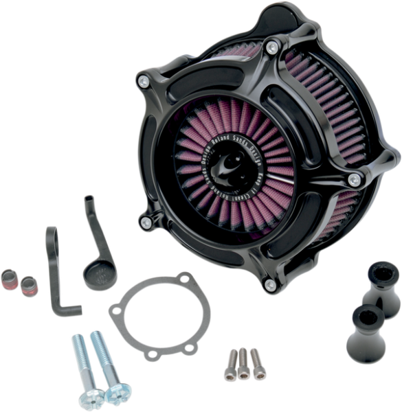 Turbine Air Cleaner Black, 1, nordicamoto.ro