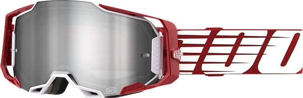 Ochelari 100% Armega OD Red Silver Lentila colorata, 2, nordicamoto.ro