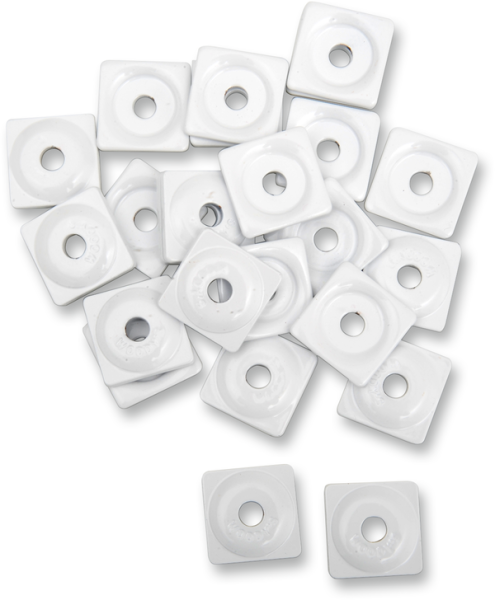 Square Digger® Aluminum Support Plates White, 1, nordicamoto.ro