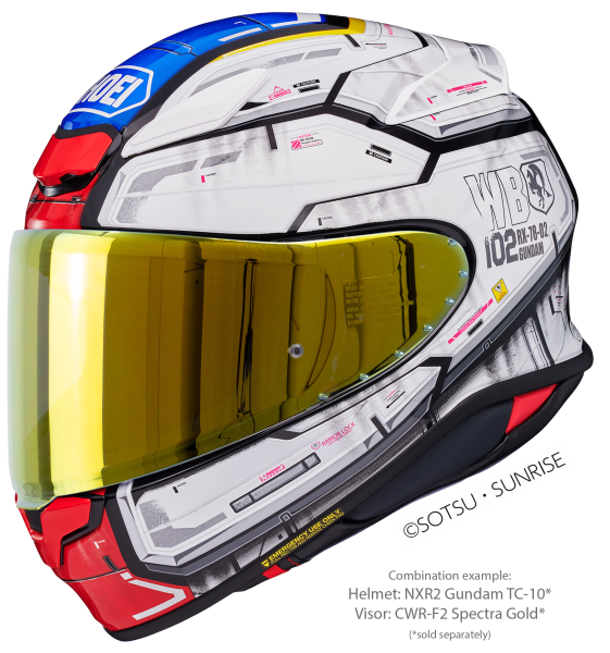 Casca integrala SHOEI NXR2 GUNDAM TC-10 XL-3