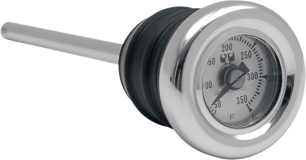 Oil Plug Temperature Gauge Chrome, 1, nordicamoto.ro