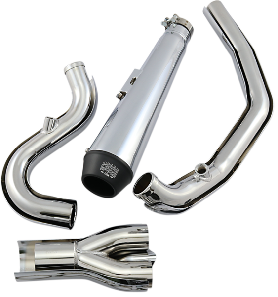 El Diablo 2:1 Exhaust System Chrome, 2, nordicamoto.ro
