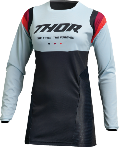 Tricou Dama Thor Pulse REV Black/Mint-5