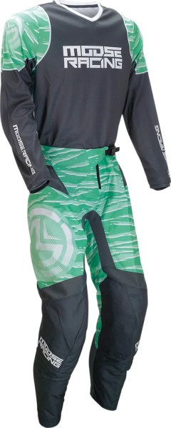 Tricou Moose Racing Qualifier Gray/Teal XL, 3, nordicamoto.ro