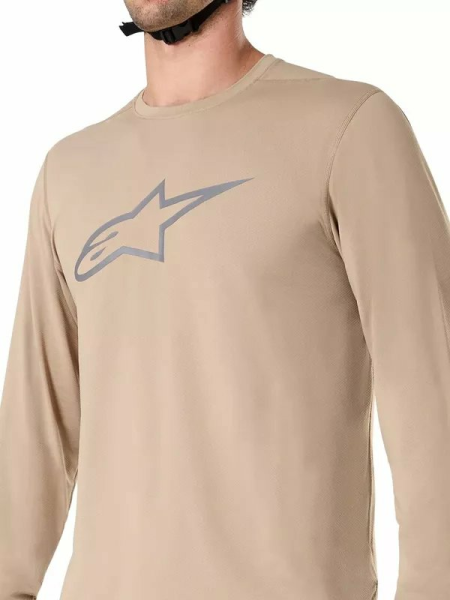 Alpinestars A-dura Astar Long Sleeve Jersey Brown -4
