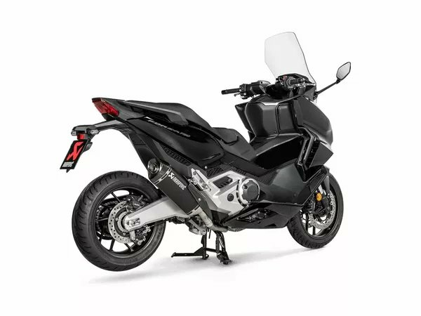 Slip-on Line Muffler Scooter Black -11