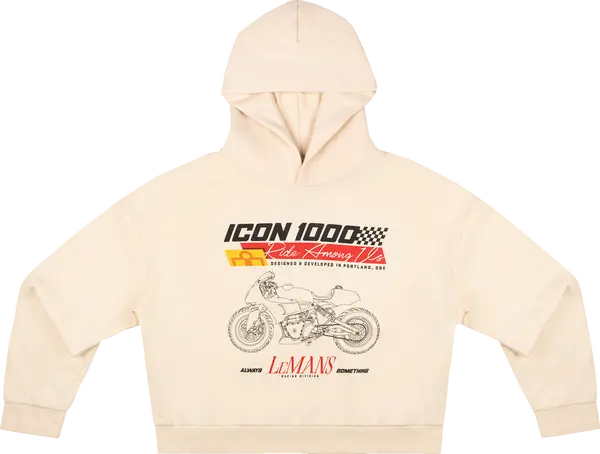 Womens Always Something Hoodie Off-white -836b887ef3aafe19407217d130a99733.webp