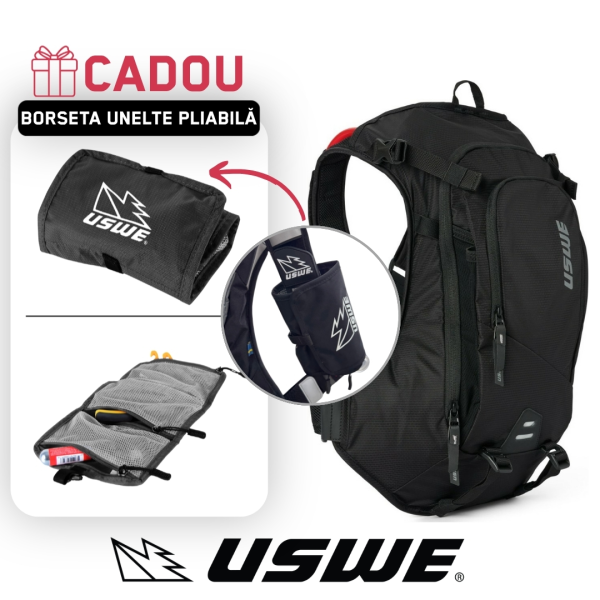 Rucsac Hidratare USWE MTB Hydro 12 Black, 2, nordicamoto.ro