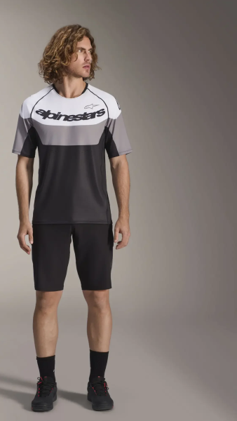 Tricou de cursă A-Dura cu mâneci scurte, negru, 3, nordicamoto.ro