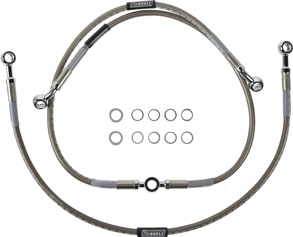 Brake Line Kit Silver, 1, nordicamoto.ro