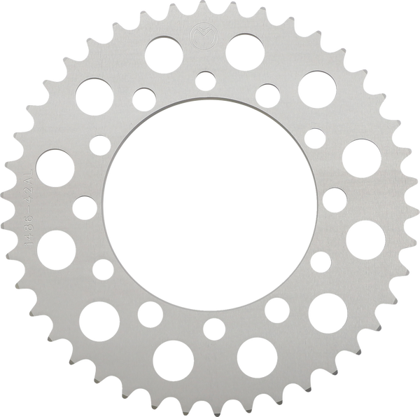 MOOSE RACING Aluminum Rear Sprocket Atv Silver -1