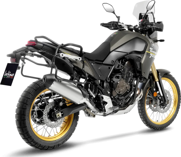 Tobă de eșapament LeoVince LV-14 Slip-On pentru Yamaha Ténéré 700, 4, nordicamoto.ro