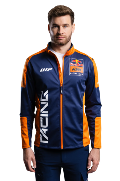 Geaca KTM Replica Team Softshell Orange Navy-1