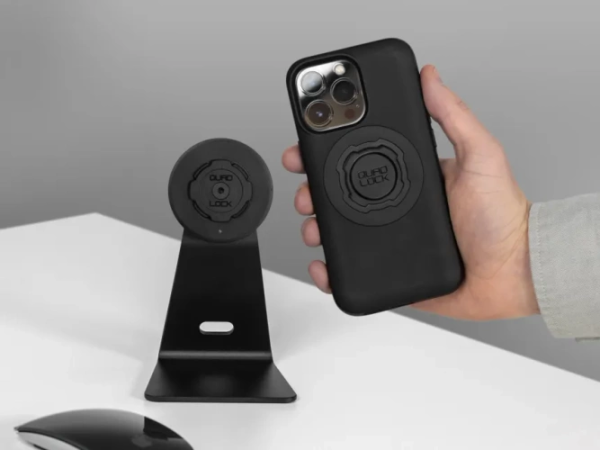 Wireless Charging Head pentru Mașină / Birou Quad Lock – V2-2