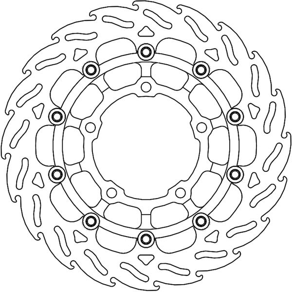 Flame Series Floating Rotor Black, Silver-839e7696e86069649e150bd44f6a8ba6.webp