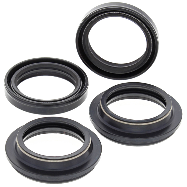 Set garnitură de ulei/garnitură antipraf pentru furcă, negru, 1, nordicamoto.ro