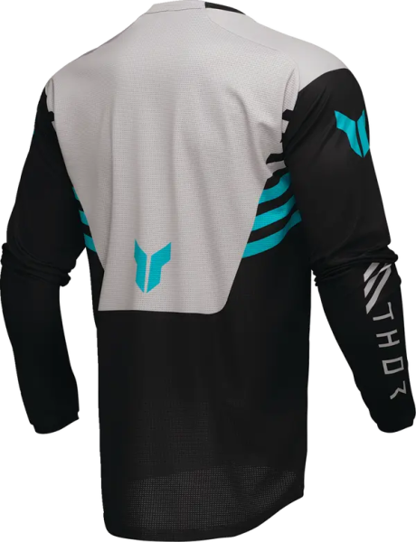 Tricou Enduro Thor Launchmode Zone Black-2