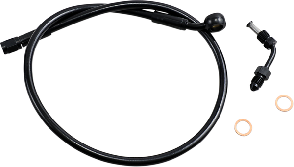 Xr Upper Brake Line With Adapter Black Oversize [+102 mm (4'')], 1, nordicamoto.ro