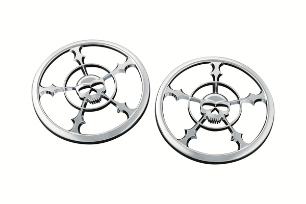 Front Speaker Accents Chrome, 1, nordicamoto.ro